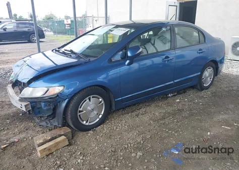 2009 Honda Civic Hybrid из США, поврежденный, VIN JHMFA36219S008951